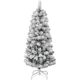  Umjetno božićno drvce sa šarkama i snijegom 150 cm | shoptok.hr