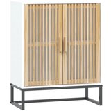 Maison Chic Komoda - Predalnik bela 60x30x75 cm inženirski les, (21716426) Cene