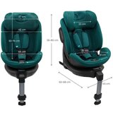 Kinderkraft dječja autosjedalica s isofix bazom xrider™ 2 i-size (40-150 cm) green | shoptok.hr