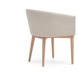 Kave Home Kremno bel jedilni stol Harlan – | Shoptok.si