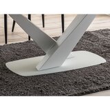 Molarem Home stol CASSINO II - MDF + kaljeno staklo i keramika | shoptok.hr