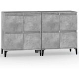 Komode 2 kom siva boja betona 60x35x70 cm od konstruiranog drva | Eponuda.com