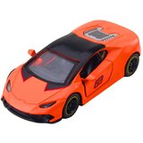  Metalni narančasti sportski automobil s navlačenjem 1:43 Slike