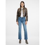 Orsay Brown women's patterned faux leather jacket - Women's | Shoptok.si