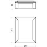 Philips 17293/93/16 - Spoljašnje zidno svetlo KARP LED/6W/230V IP44 | Eponuda.com