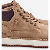 Big Star Lace-up men's ankle boots Big Star Hi-Poly System brown | shoptok.hr