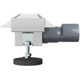  2 u 1 odvod za tuš Srebrno 50 cm Nehrđajući čelik 304 | shoptok.hr