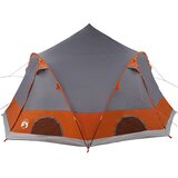 Šator kupola za 4 osobe Siva i narančasta 505 x 450 x 248 cm | shoptok.hr