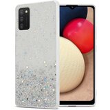 Cadorabo Ohišje, združljivo z Samsung Galaxy A02s in prozorna z bleščicami - Zaščitni ovitek iz prožnega silikona TPU s svetlečimi bleščicami, (20860427) | Shoptok.si