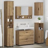  Set namještaja za kupaonicu s ladicama 5 pcs hrast artisan | shoptok.hr