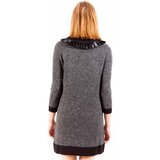 Love Moschino SHORT DRESS WOMAN GRAY | shoptok.hr