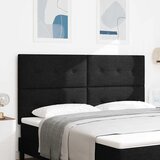  Uzglavlje podesivo po visini s uzglavljem Crna 180 cm tkanina | shoptok.hr