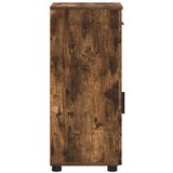 vidaXL Kopalniška omarica s predalom Dimljeni hrast 30 x 35 x 80 cm | Shoptok.si