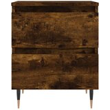  Noćni ormarići 2 kom boja hrasta 40x35x50 cm konstruirano drvo | shoptok.hr