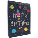 Eureka ukrasna kesa jumbo rocket 33x45x10 cm Cene