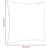 vidaXL jastučići za sofu 2 pcs smeđa 50 x 50 cm kordura tekstil | shoptok.hr