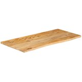 Stolna ploča sa živim rubom 100x60x2,5cm od masivnog drva manga | shoptok.hr