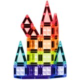 Magnetic Construction Blocks 3D Panels Creative STEM Colorful 27 pcs. | shoptok.hr
