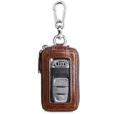 INF Etui za ključe iz pravega usnja, RFID zaščita, držalo za avtomobilske ključe z večfunkcijskim obeskom Brown, (21741526) Cene