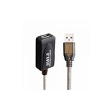 Kettz kabl usb a - usb a m/f 2.0 produžni sa pojačivačem 10m e- Cene