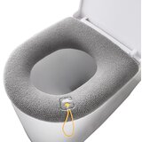 INF Mehka prevleka za WC školjko z ročajem - svetlo siva, (21740533) | Shoptok.si