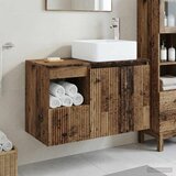  Set namještaja za kupaonicu 2 kom. Staro drvo Konstruirano drvo Smeđa 53 x 35 x 80 cm | Shoptok.si