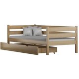  Drveni dječji krevet Karo Z - svijetlo drvo - 200x90 cm - Bez ladice | shoptok.hr