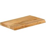 Stolna ploča sa živim rubom 50x30x2,5 cm od masivnog drva manga | shoptok.hr