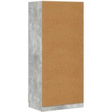  Ormar siva boja betona 80 x 52 x 180 cm od konstruiranog drva | shoptok.hr