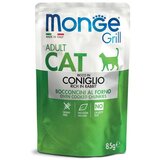 Monge Grill sos za mačke Adult - Zečetina 28x85g | Eponuda.com