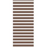 vidaXL Zebra zavesa rjava 105x230 cm širina blaga 100,9 cm poliester, (5000297767) | Shoptok.si