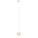  MAXLIGHT P0527 - LED luster na sajli PALLONCINI 2xLED/3W/230V, Ø 12 cm, proziran | Eponuda.com