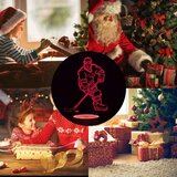 Venisymlis 3D Hokej Nočna Lučka, LED 7 Barv, Na Dotik, Kul Namizna Svetilka Za Ljubitelje Hokeja, (22068146) | Shoptok.si