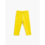 Koton Leggings - Yellow - Normal Waist | shoptok.hr