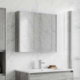  Kupaonski ormar s ogledalom Siva Sonoma 103 5 x 15 5 x 70 cm | shoptok.hr