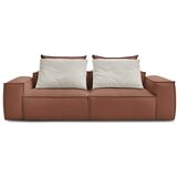 Bobochic Paris Temno rjava sedežna garnitura iz umetnega usnja 260 cm Boheme – | Shoptok.si