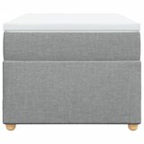  Box spring krevet s madracem svjetlosivi 90x190 cm od tkanine | shoptok.hr