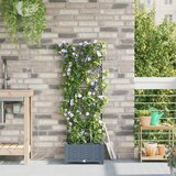 Vrtna saksija Svijetlo siva 40 x 40 x 126 cm Plastika | shoptok.hr