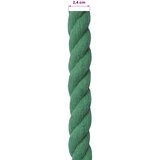  Pamučno uže 24 mm 25 m Zelena 100% Pamuk | shoptok.hr