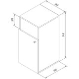 MID.YOU Spodnja Omarica Dreso, Bela | Shoptok.si