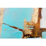  Naslikana slika na platnu abstrakt 1-delna CWF11044W1E1 - 70x70 cm | shoptok.hr