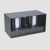  Brilagi - LED spoljašnje zidno svetlo DOUBLE CUBE LED/12W/230V antracit IP65 | Eponuda.com