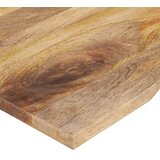  Ploča za radni stol zaobljena 140x50x2,5 cm od drva manga | shoptok.hr