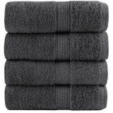 Premium ručnici za pranje SOLUND 4 kom. antracit 30x30 cm 600 g/m² | shoptok.hr