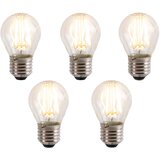 LUEDD Komplet 5 zatemljivih LED žarnic E27 P45 4W 330lm 2100K Cene