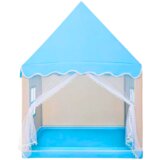 Lean_Toys Prenosni zložljivi otroški hišni šotor Modra | Shoptok.si