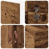  Posteljni okvir Stari les Trden predelan les, (22081660) | Shoptok.si