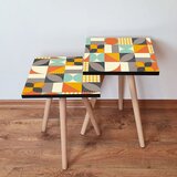Hanah home 2Shp322 - Multicolor Multicolor Nesting Table (2 Pieces) | ePonuda.com