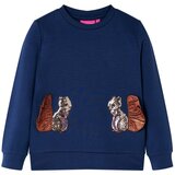 vidaXL Dječja topla majica modra 140 | shoptok.hr