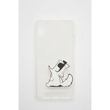 Karl Lagerfeld Etui za telefon Iphone Xs Max prozorna barva Cene